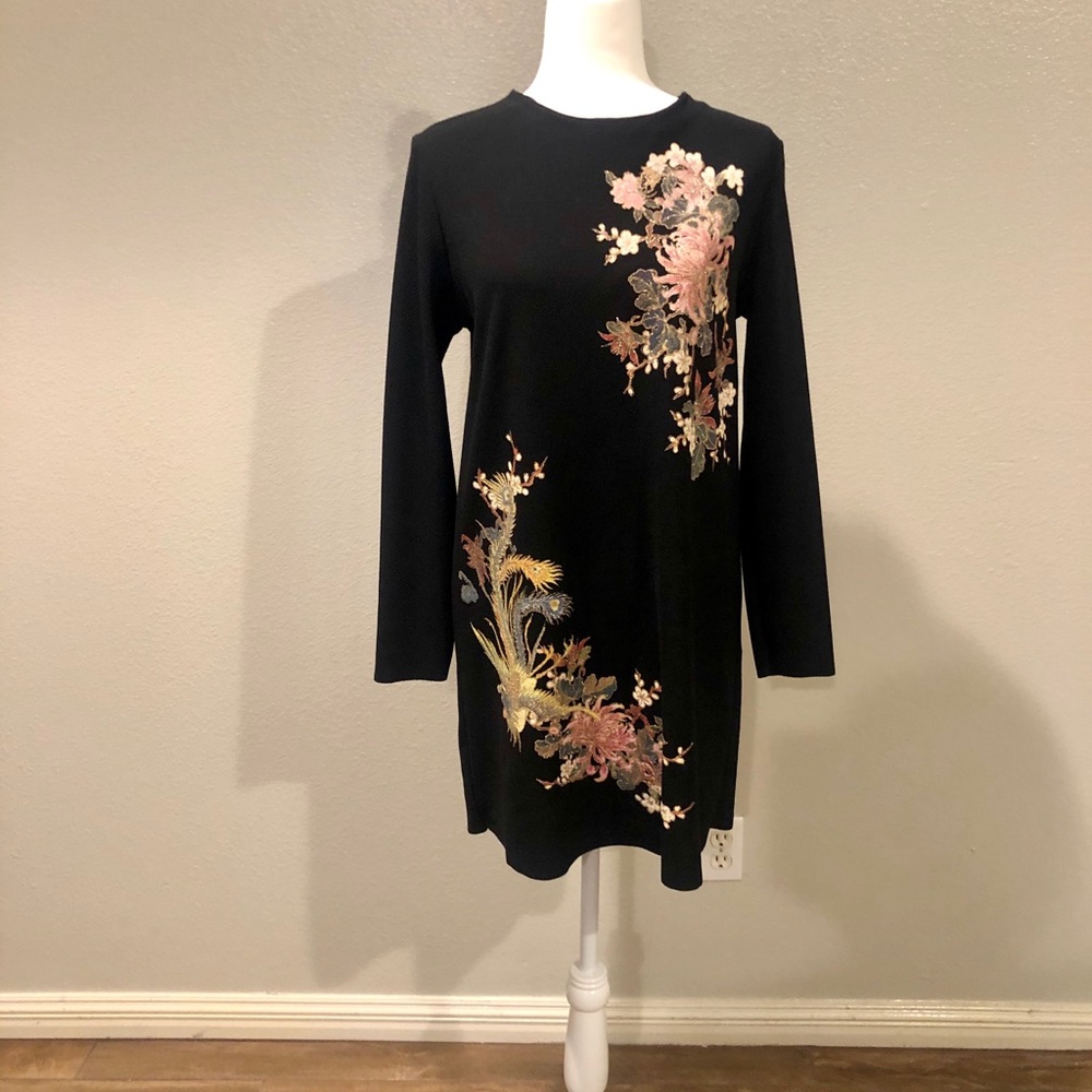 Little black dress with gorgeous details